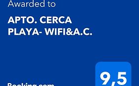 Apto. Cerca Playa- Wifi&A.C.
